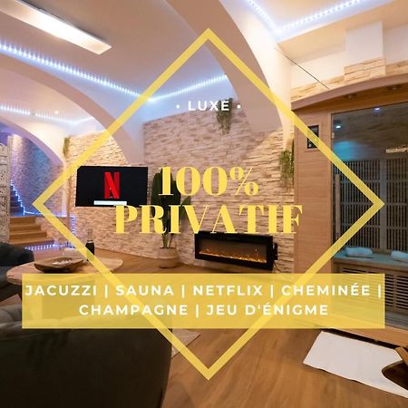 טרואה Le Spa De La Cathedrale - Jacuzzi - Sauna - Champagne - Netflix - Wifi מראה חיצוני תמונה